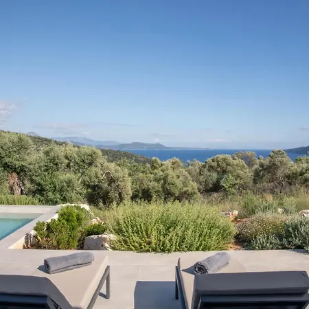 Mesogi Villas, Brand New Modern, Stylish Villas, Private Pool, Seaviews Spartokhórion Exterior foto