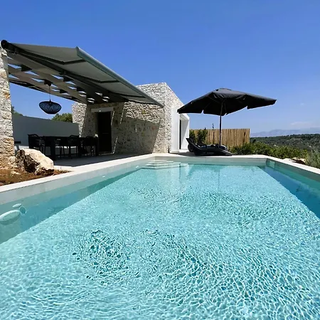 Mesogi Villas, Brand New Modern, Stylish Villas, Private Pool, Seaviews Spartokhórion Exterior foto