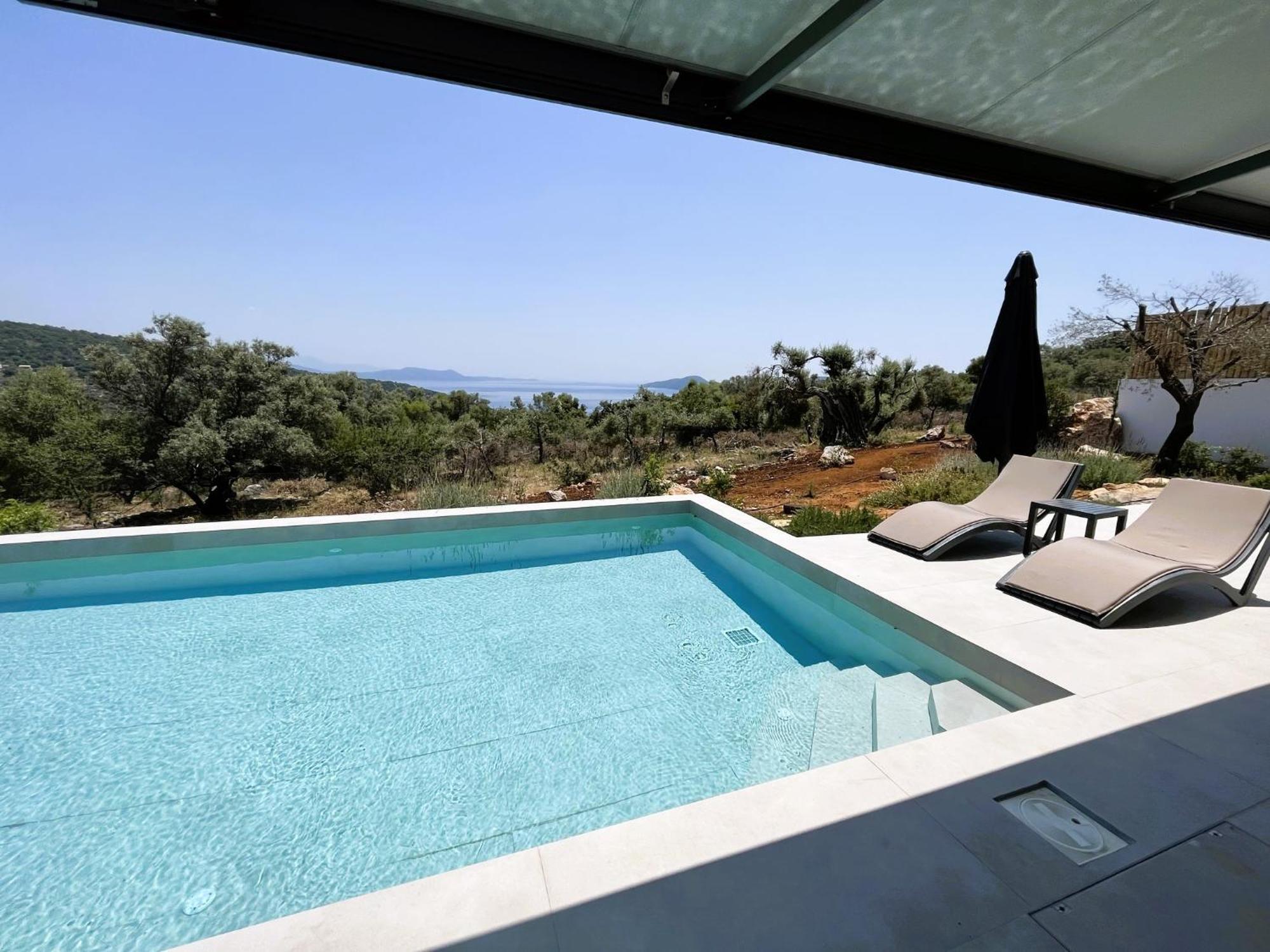 Villa Mesogi Villas, Brand New Modern, Stylish Villas, Private Pool, Seaviews *